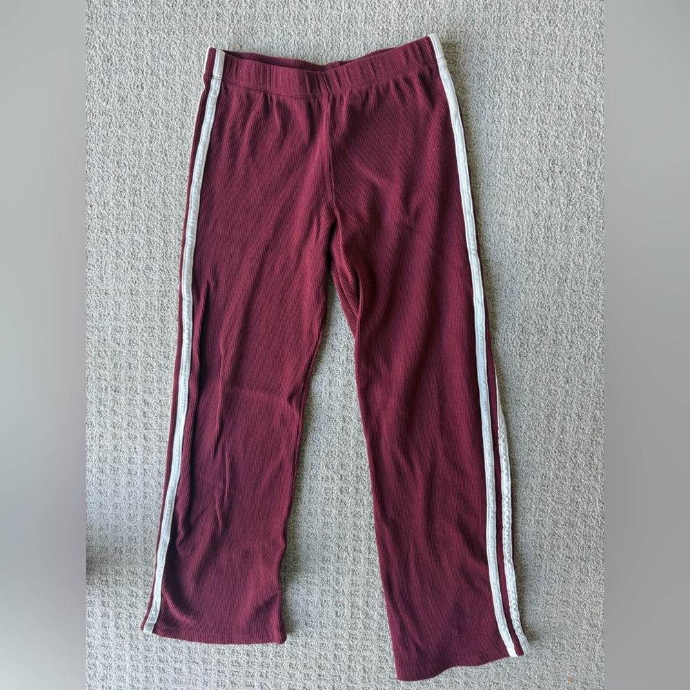 Daydreamer Burgundy Track Pants - Picture 3 of 6